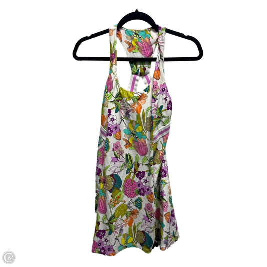 Dress Casual Short By Trina Turk In Green & Purple, Size: Xs