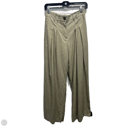 Pants Wide Leg By Nine West Apparel In Green, Size: S