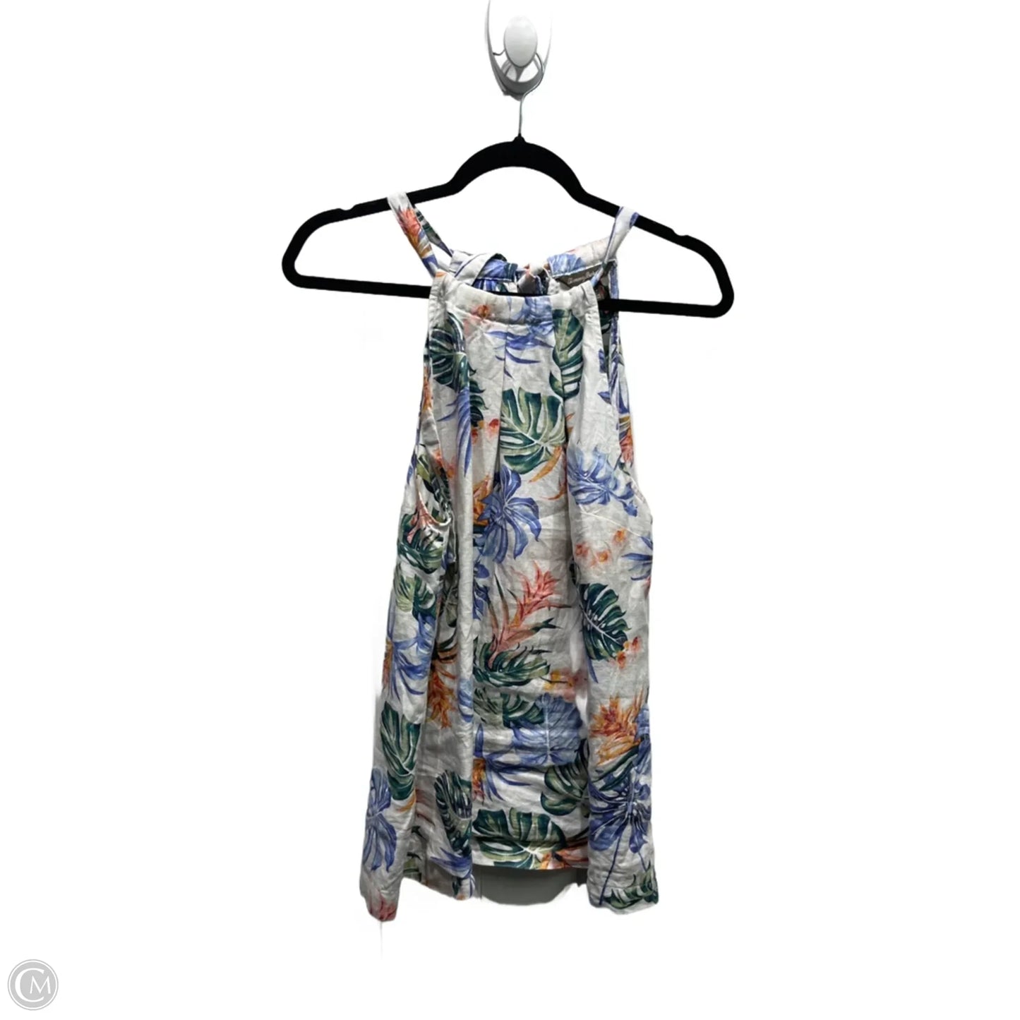 Top Sleeveless By Tommy Bahama In Blue & Orange, Size: L