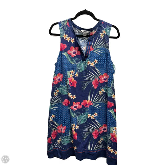 Dress Casual Short By Tommy Bahama In Blue & Pink, Size: Xl