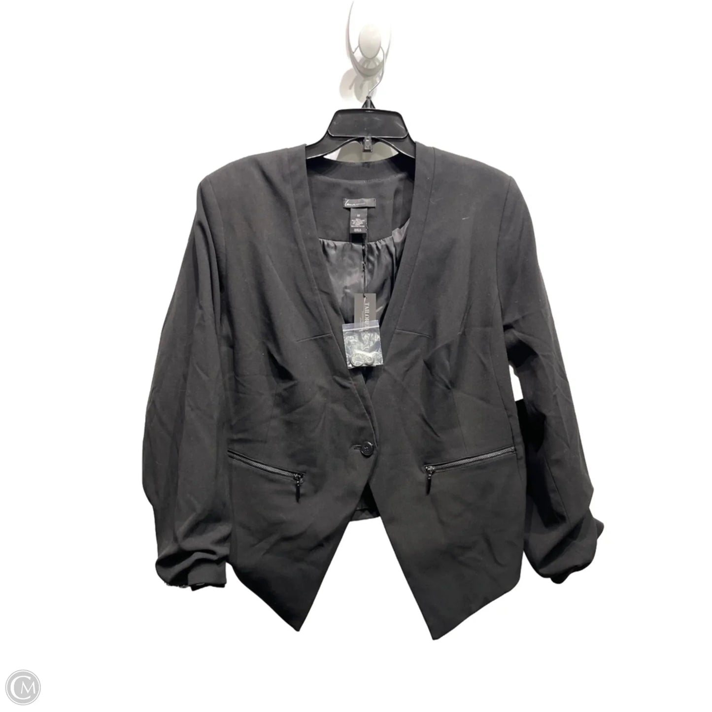 Blazer By Lane Bryant In Black, Size: 22