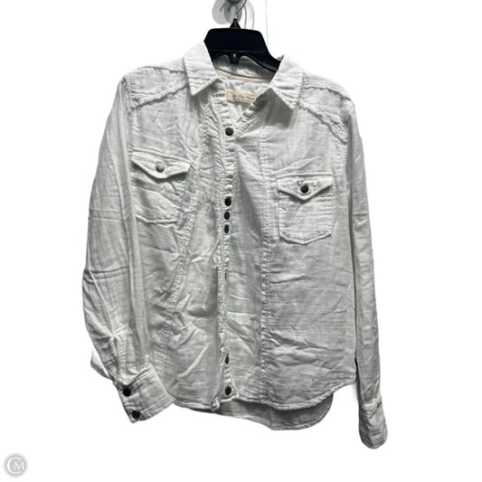 Top Long Sleeve By We The Free In White, Size: S