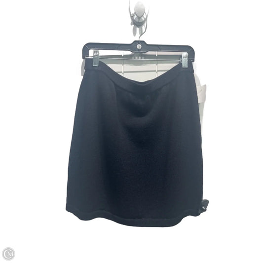 Skirt Luxury Designer By St John Collection In Black, Size: 12