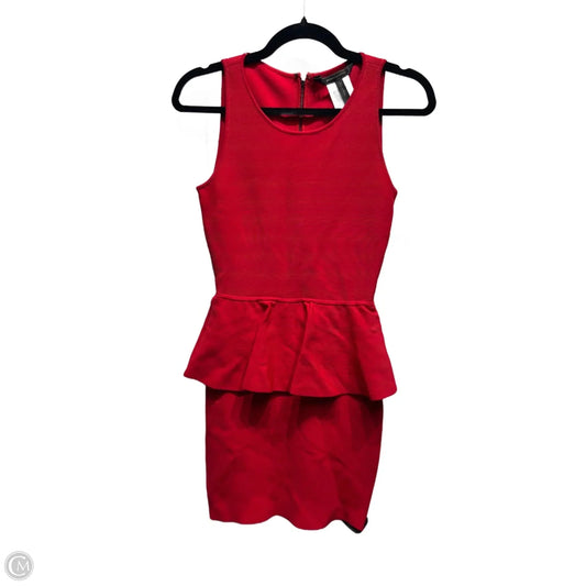 Dress Party Short By Bcbgmaxazria In Red, Size: Xs
