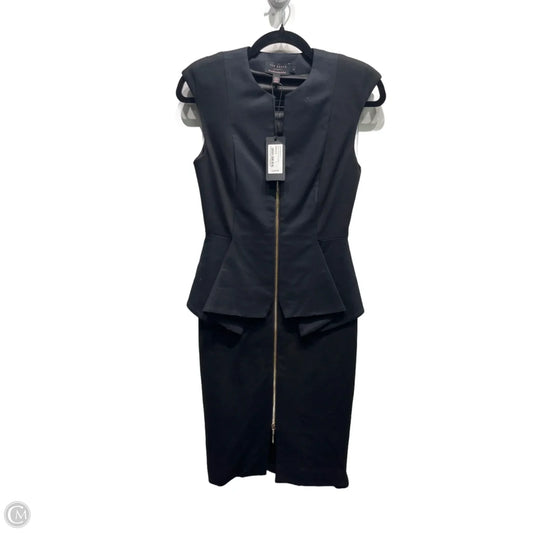 Dress Party Midi By Ted Baker In Black, Size: S