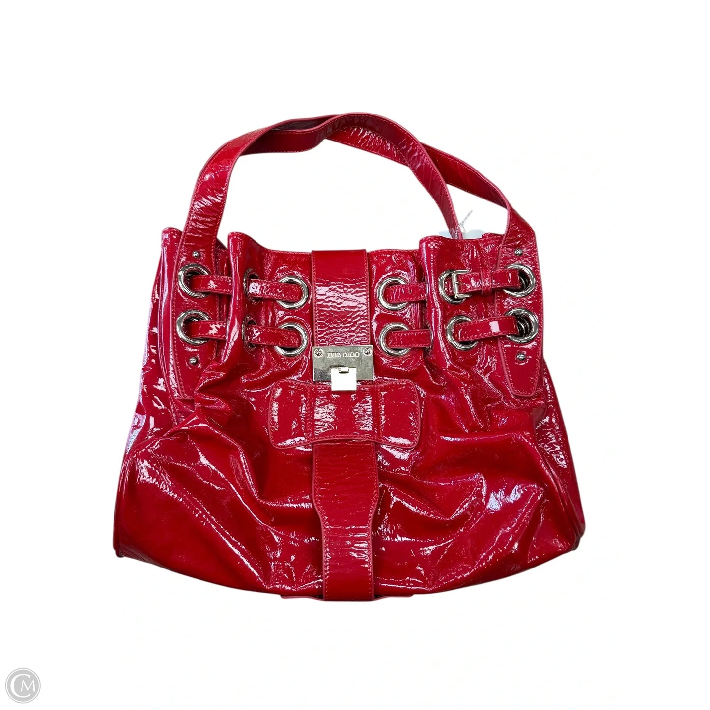 Handbag Luxury Designer By Jimmy Choo, Size: Large