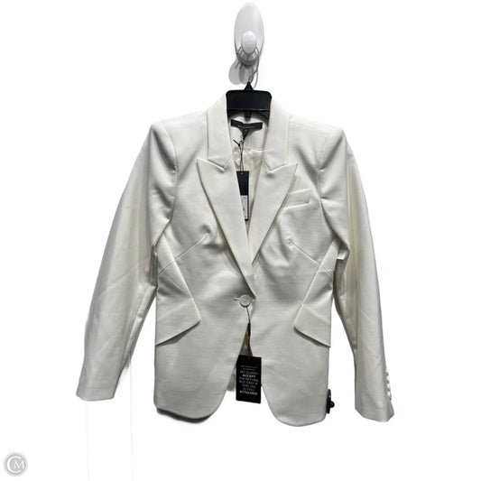 Blazer By White House Black Market In Cream, Size: 4