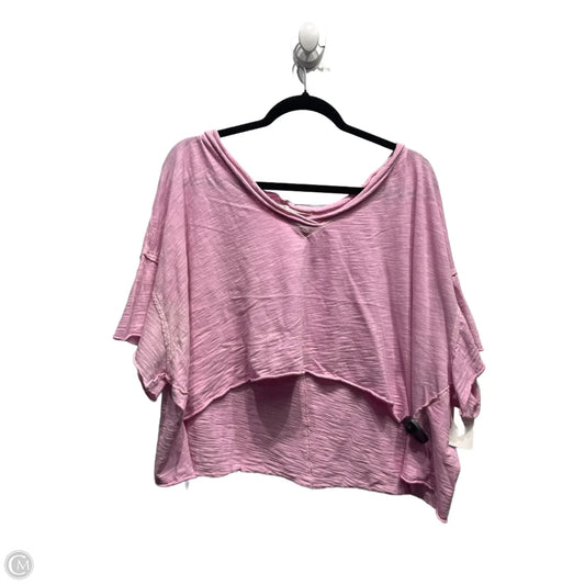 Top Short Sleeve By We The Free In Purple, Size: S