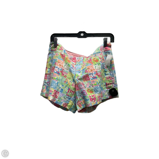Shorts Designer By Lilly Pulitzer In Grey & Pink, Size: 6