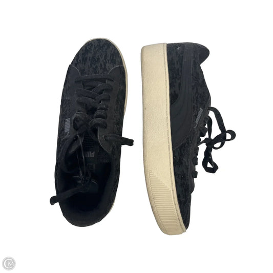 Shoes Sneakers By Puma In Black, Size: 8