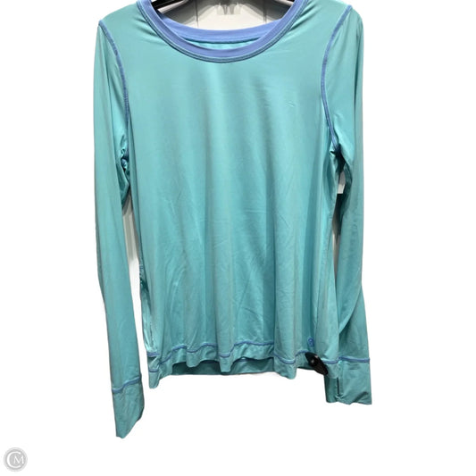 Top Long Sleeve Designer By Lilly Pulitzer In Green, Size: L