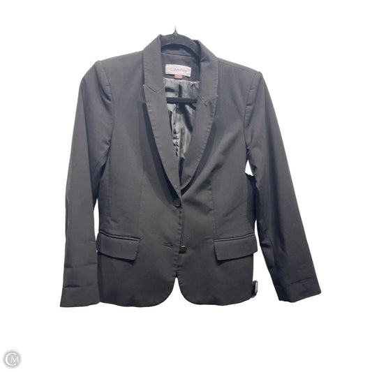 Blazer By Calvin Klein In Black, Size: 10p