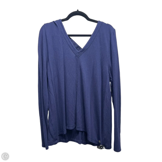 Top Long Sleeve Designer By Lilly Pulitzer In Navy, Size: Xl