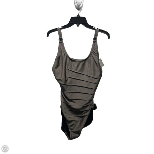 Swimsuit By Calvin Klein In Taupe, Size: 16