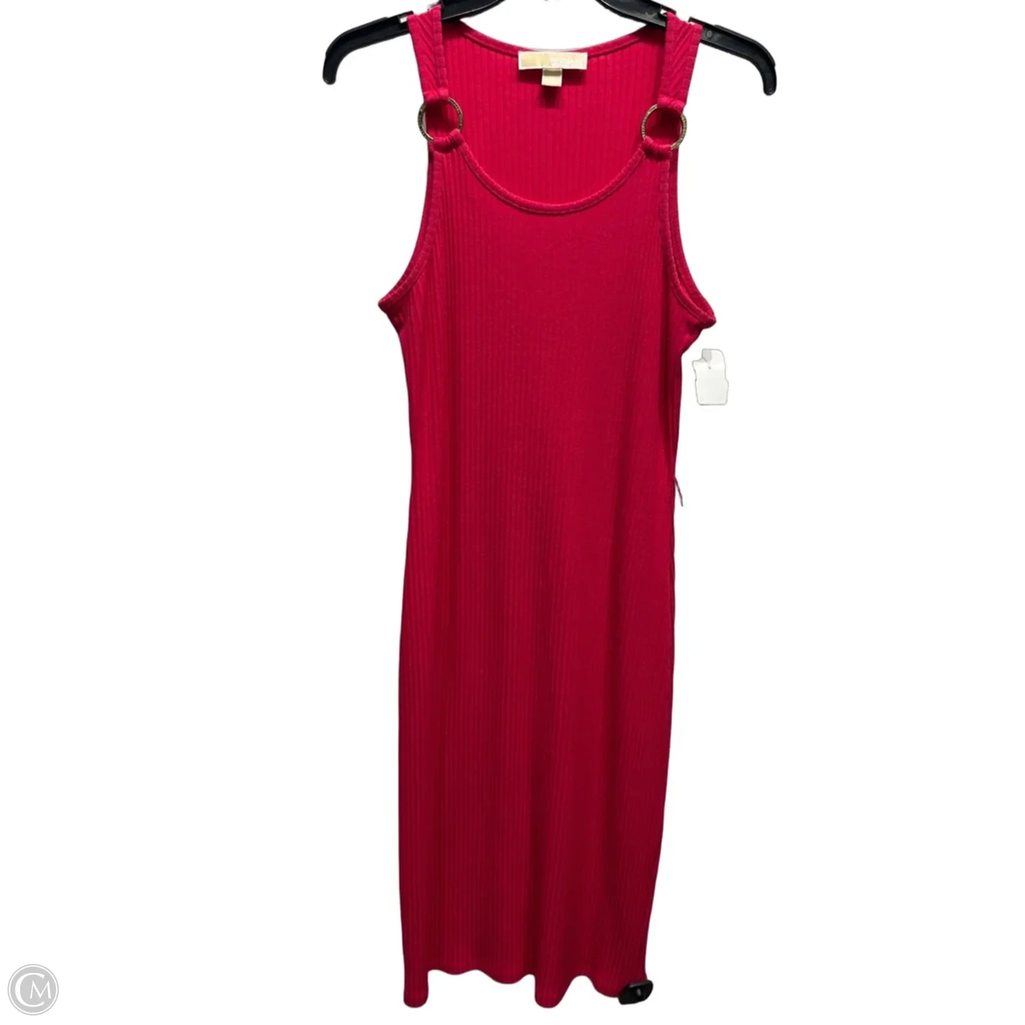 Dress Casual Midi By Michael By Michael Kors In Pink, Size: M