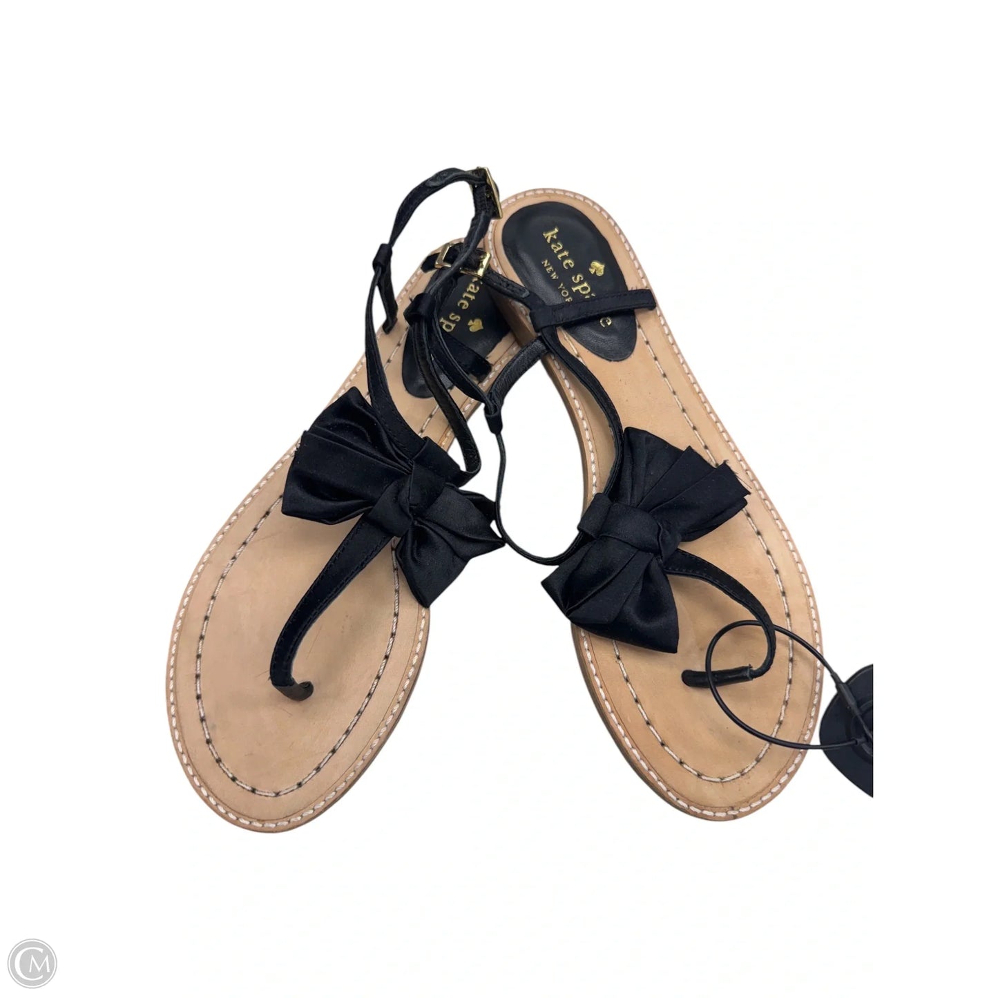 Sandals Designer By Kate Spade In Black, Size: 6