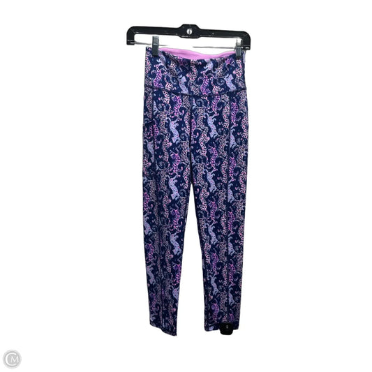 Pants Designer By Lilly Pulitzer In Blue & Pink, Size: Xs
