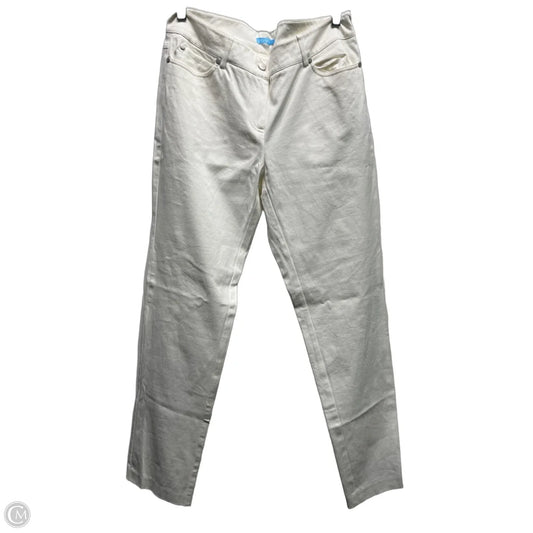 Jeans Straight By J Mclaughlin In White Denim, Size: 10