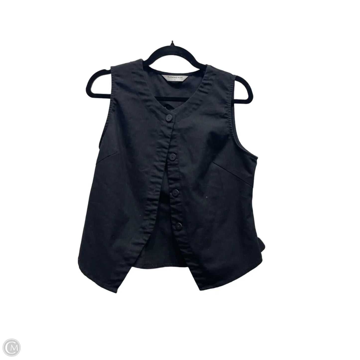Vest Other By Commense In Black, Size: L