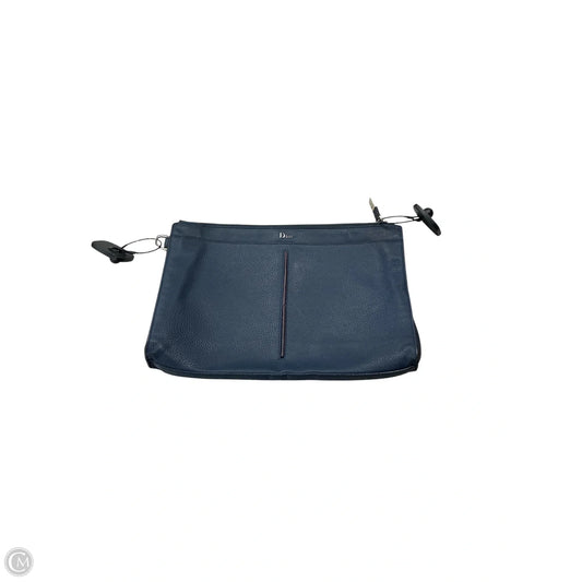 Clutch Luxury Designer By Dior, Size: Large