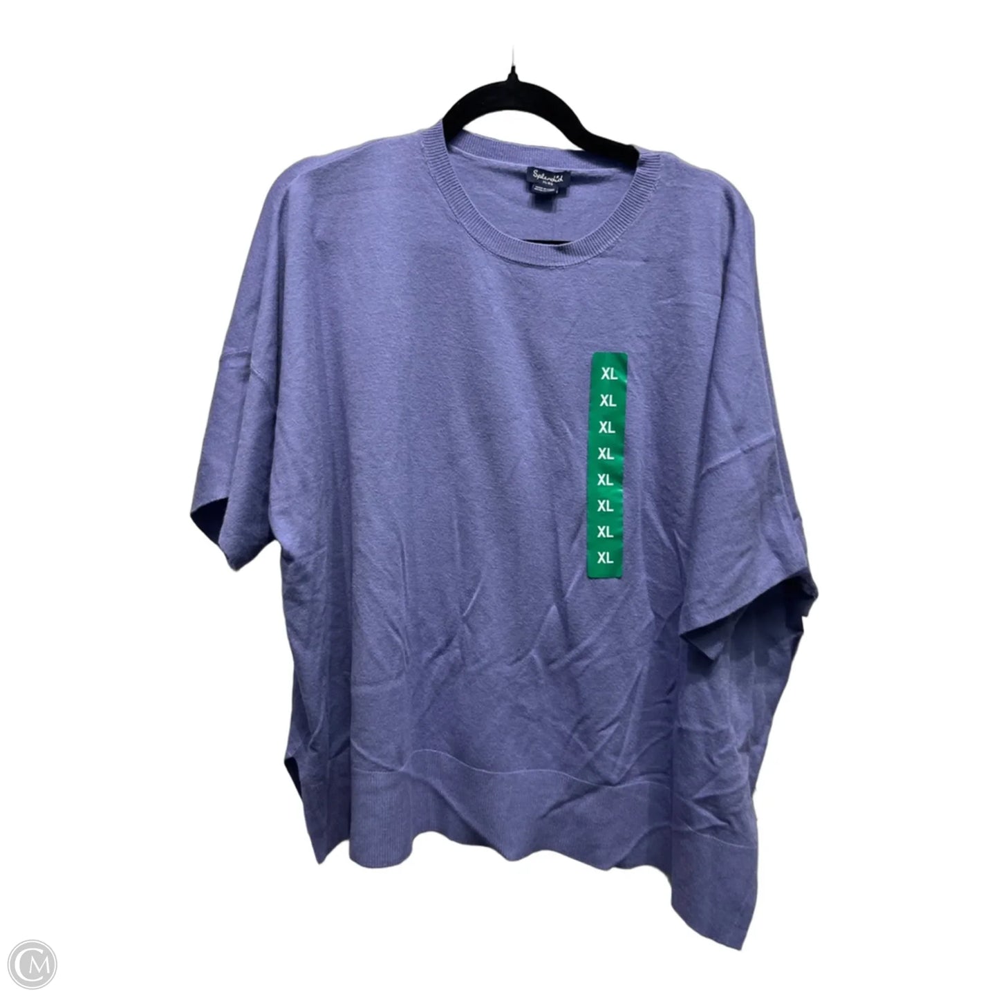 Top Short Sleeve By Splendid In Purple, Size: Xl