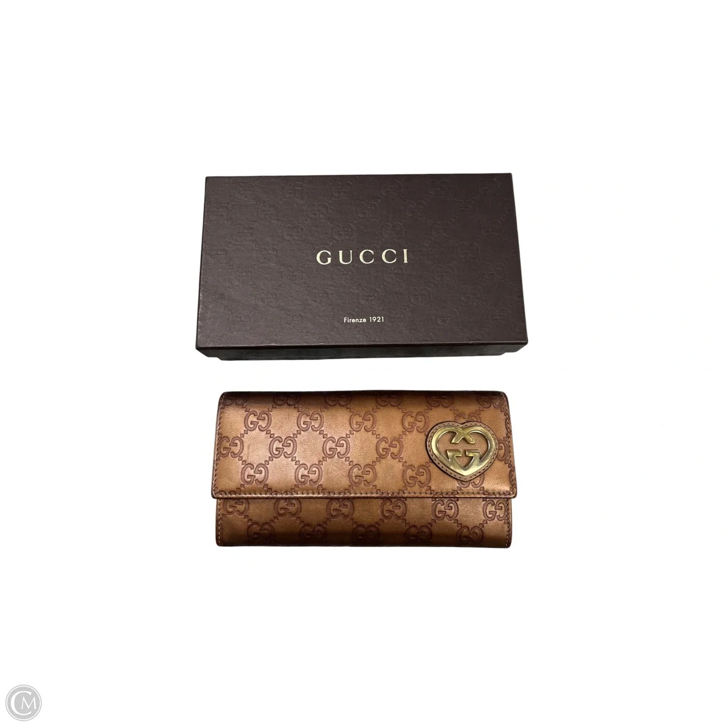 Wallet Luxury Designer By Gucci, Size: Large