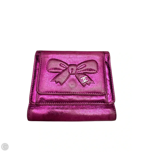 Wallet Luxury Designer By Chanel, Size: Small