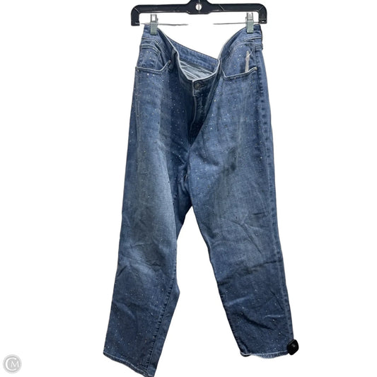 Jeans Straight By Chicos In Blue Denim, Size: 18