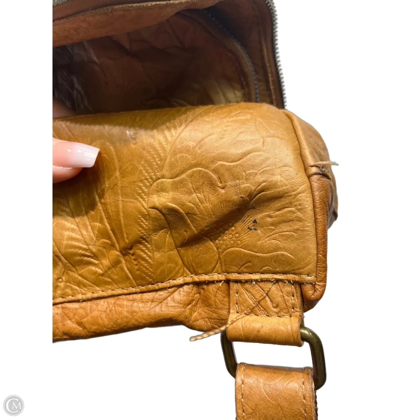 Backpack Leather By AMERICAN LEATHER, Size: Medium