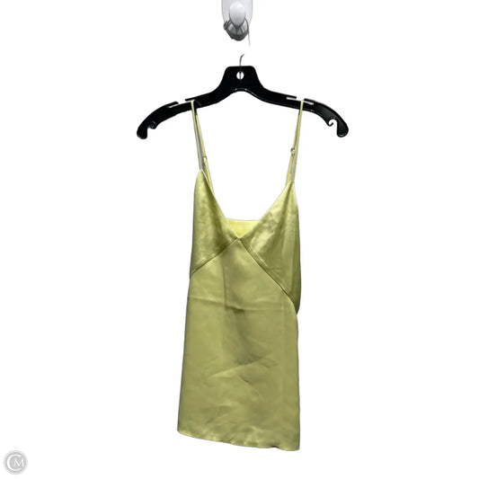 Top Sleeveless By Express In Yellow, Size: S