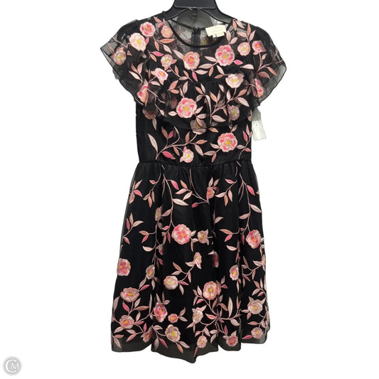 Dress Designer By Kate Spade In Black & Pink, Size: 2