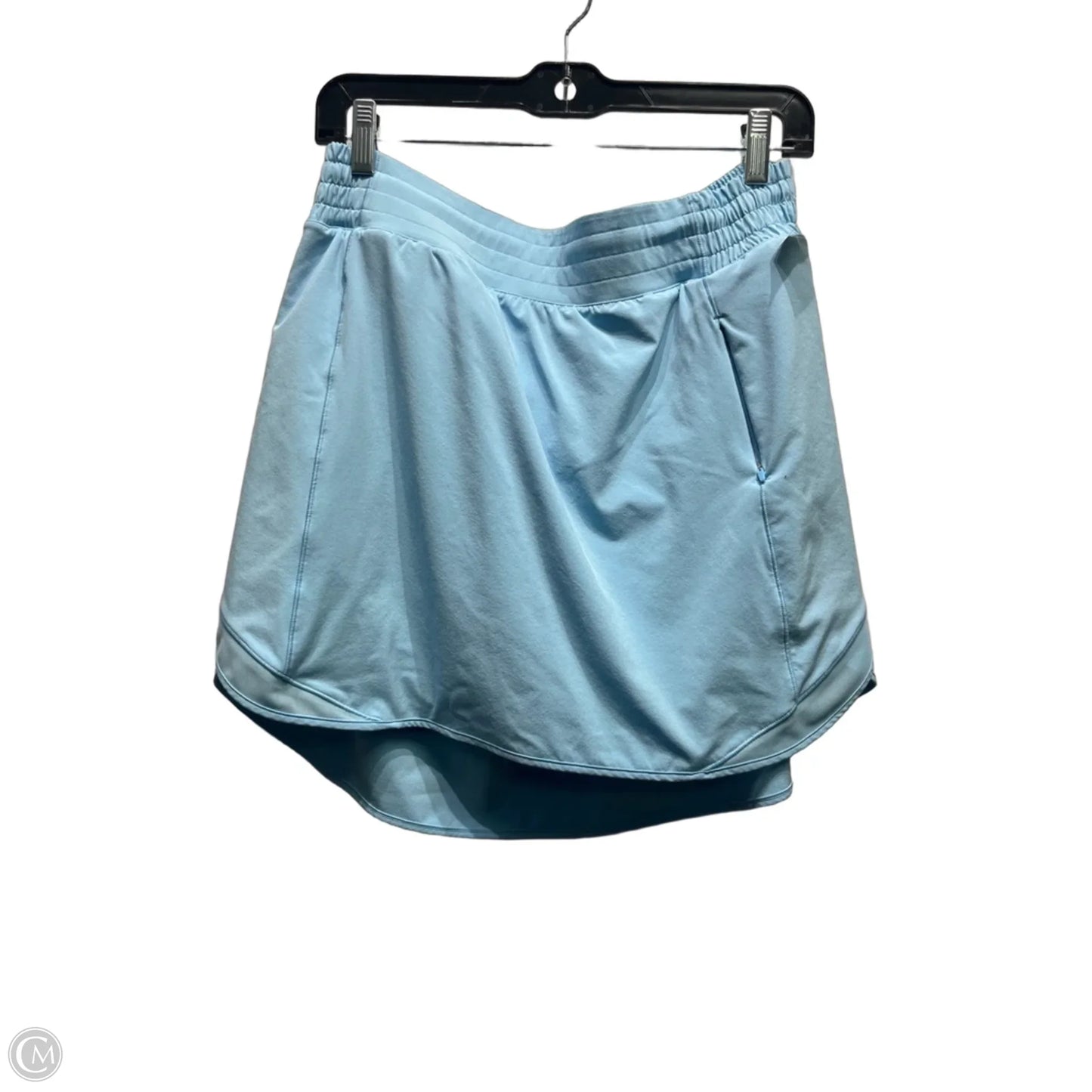 Athletic Skort By Lululemon In Blue, Size: 12