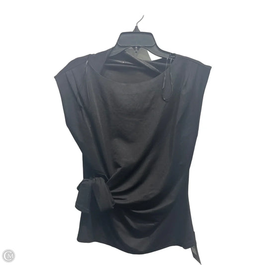 Top Short Sleeve By OLIVIA GREY  In Black, Size: M