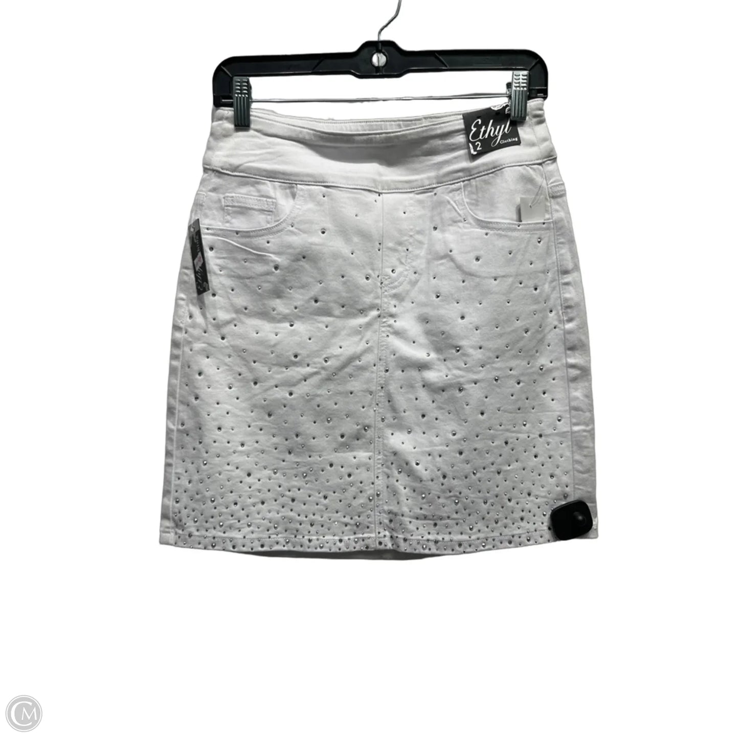 Skirt Mini & Short By Ethyl In White, Size: 2