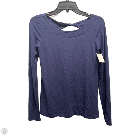 Top Long Sleeve Designer By Lilly Pulitzer In Navy, Size: Xs