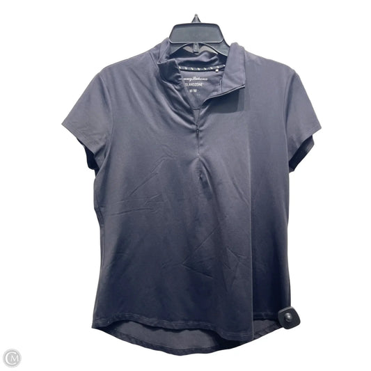 Top Short Sleeve By Tommy Bahama In Black, Size: M