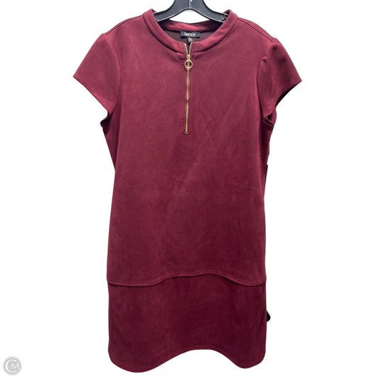 Dress Work By Kensie In Maroon, Size: 12