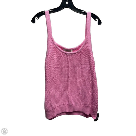Top Sleeveless Designer By Lilly Pulitzer In Pink, Size: L
