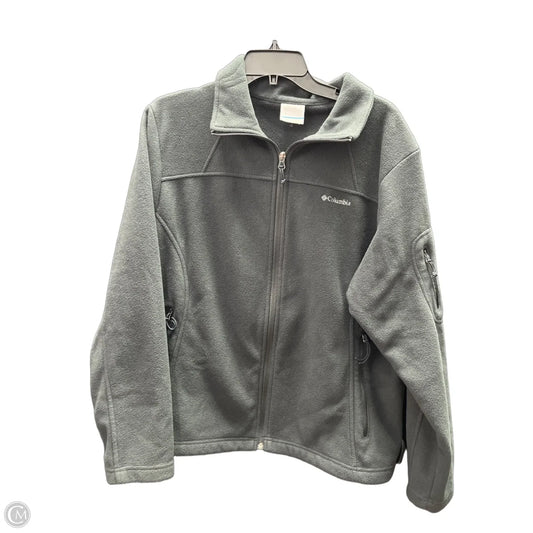 Jacket Fleece By Columbia In Black, Size: 1x