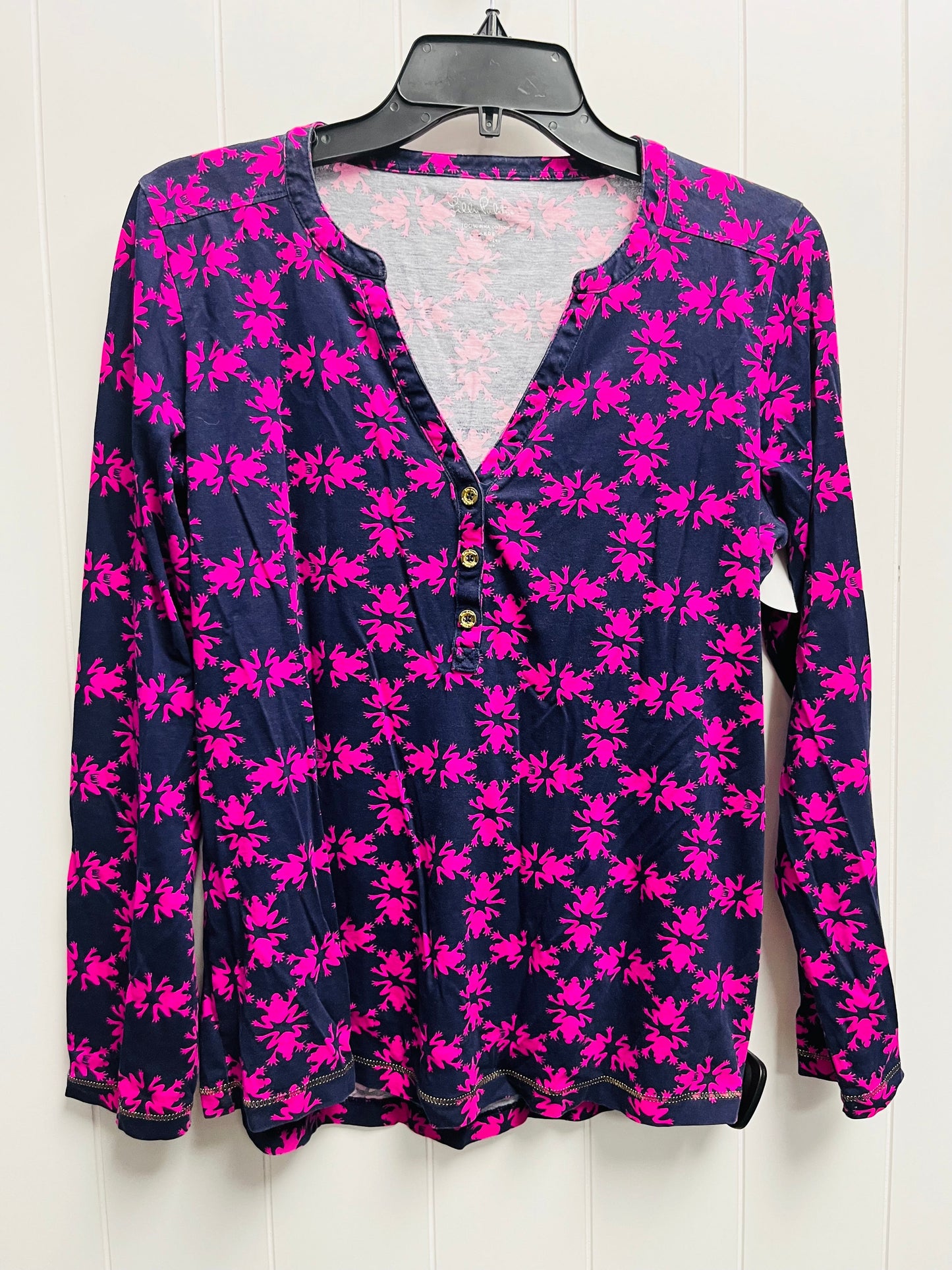 Top Long Sleeve By Lilly Pulitzer  Size: L