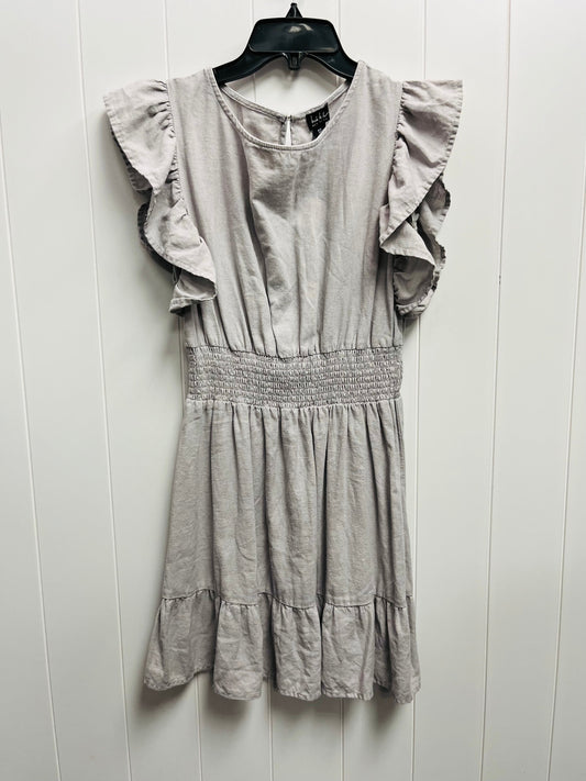 Grey Dress Casual Short Nicole Miller, Size Xs