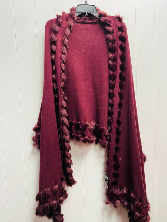 Shawl By Chicos In Maroon