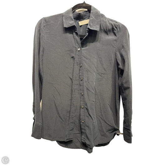 Top Long Sleeve By Everlane In Black, Size: 0