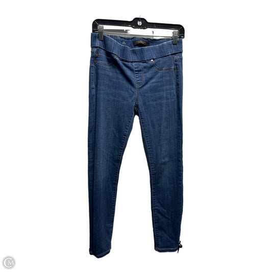 Jeans Cropped By Liverpool In Blue Denim, Size: 6