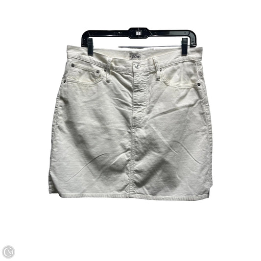 Skirt Mini & Short By J. Crew In White, Size: 6