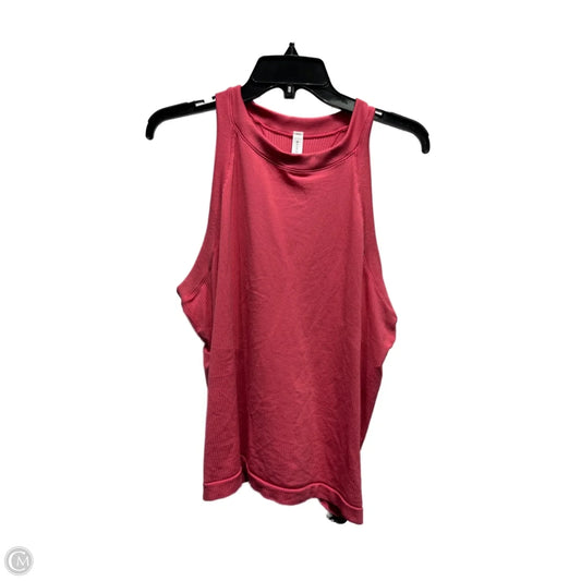 Athletic Tank Top By Athleta In Pink, Size: 2x
