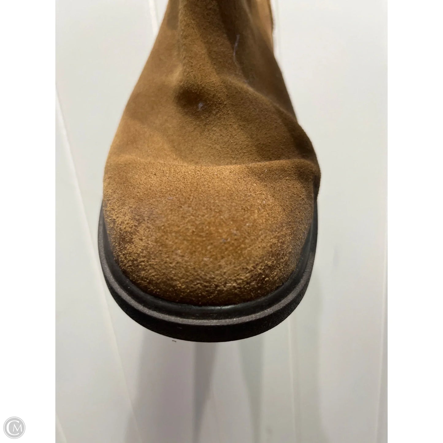 Boots Designer By Ugg In Brown, Size: 7