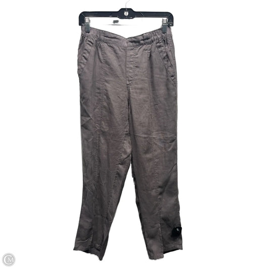 Pants Linen By Nicole Miller In Grey, Size: S