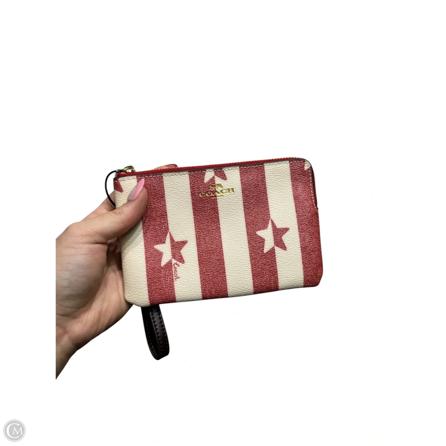 Wristlet Designer By Coach, Size: Small