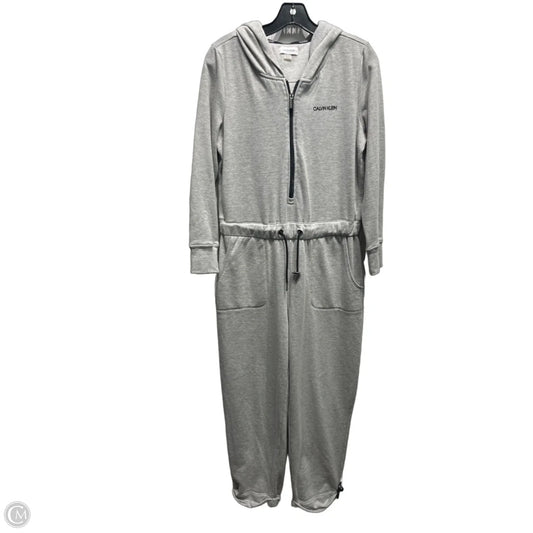Jumpsuit By Calvin Klein In Grey, Size: M